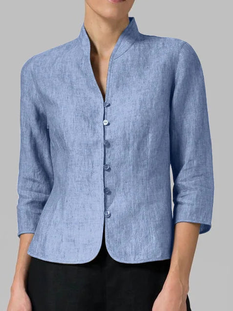 Carmencita | Elegantní a pohodlná dámská blůza s vysokým límcem