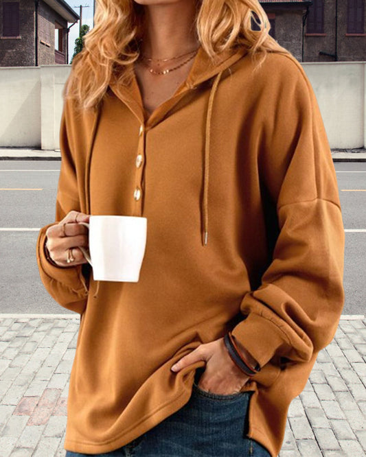 Shanna | Velká dámská fleecová mikina s kapucí Shanna | Streetwear
