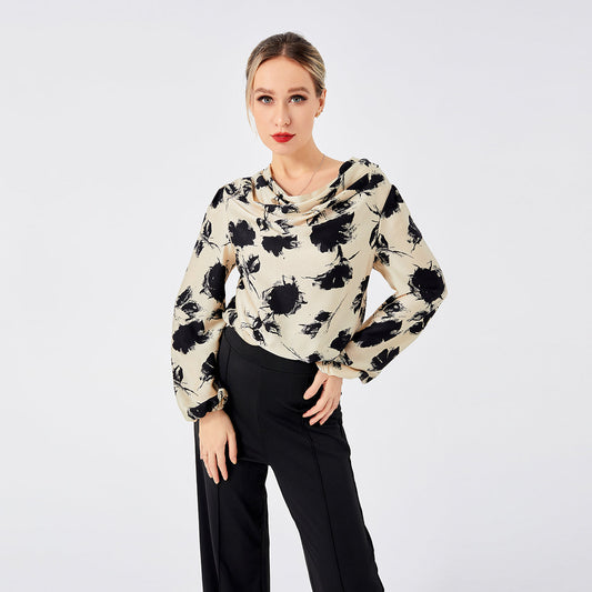 Zuly - Elegantní dámská halenka s potiskem