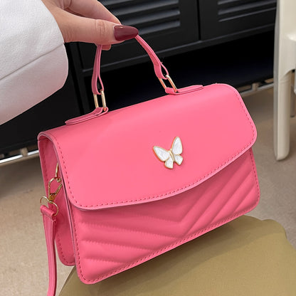 Sophie | Trendy crossbody kabelka a taška přes rameno v jednobarevném provedení