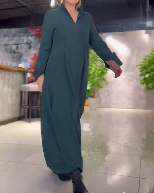 Camilla - Elegantní a pohodlné dlouhé šaty