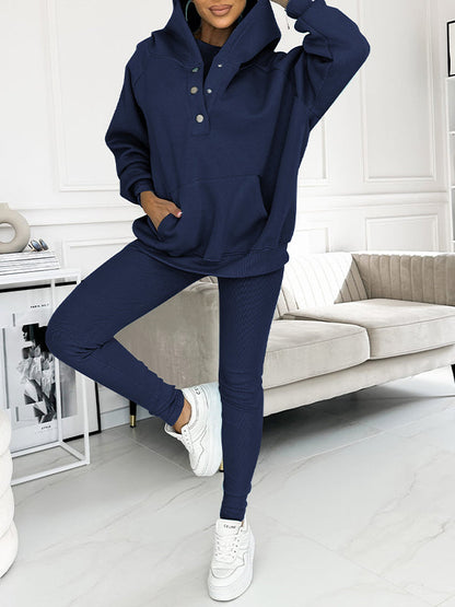 Ava™ | Lässiger und bequemer Sweatshirtanzug - mikina s krátkým rukávem