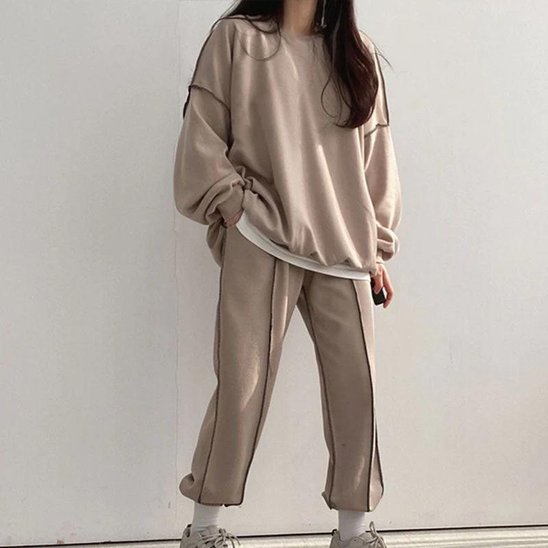 Lita - Trendy dámská souprava nadměrné velikosti