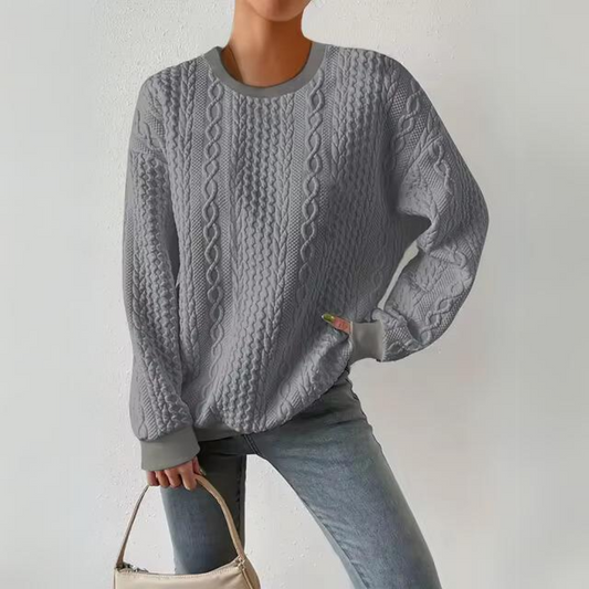 Shanna | Mikina Casual s kulatým výstřihem