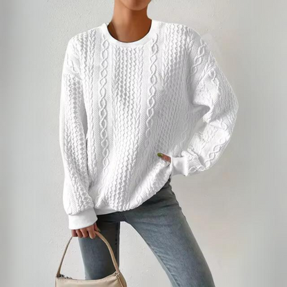 Shanna | Mikina Casual s kulatým výstřihem