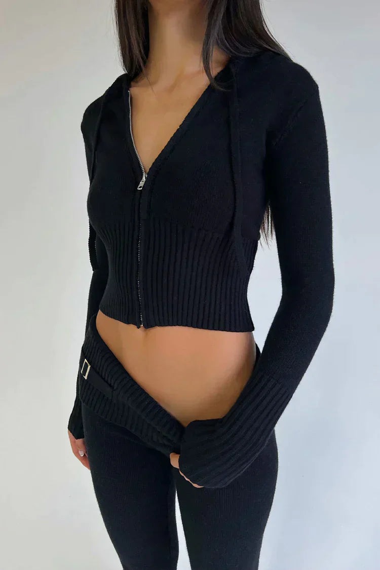Heidi-Mode | Pletená souprava Tacksuit-Set