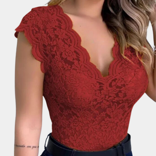 Trendy krajková halenka pro ženy
