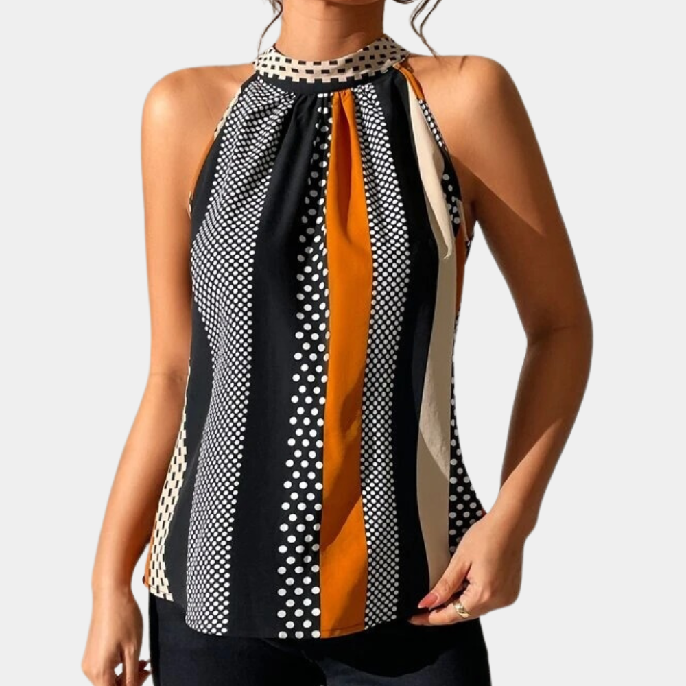 Finola - Elegantní dámský top bez rukávů