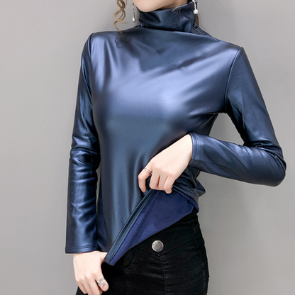 Stefania - Stylová dámská košile s dlouhým rukávem
