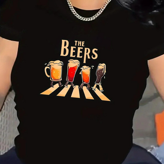 Noor - Klasické dámské tričko Oktoberfest beer march