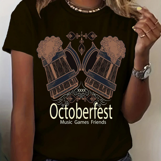 Agnieszka - Dámská košile Oktoberfest casual festive