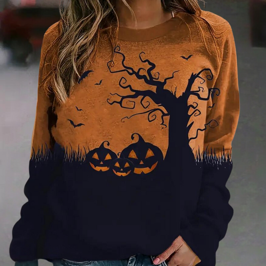 Elza - Stylová mikina halloween pro dámy