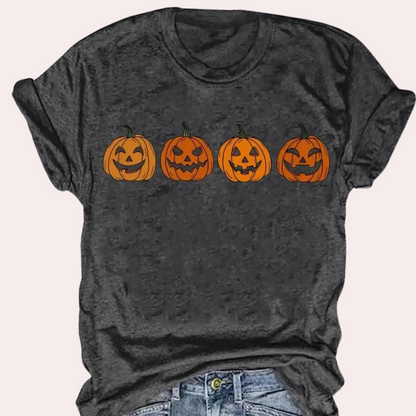 Maco - Ležérní dámské tričko Halloween Pumpkin