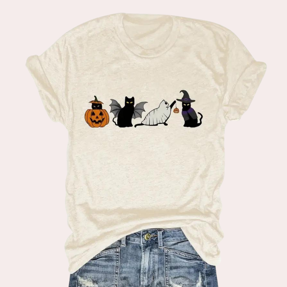 Kati - Slavnostní halloweenské tričko pro dámy