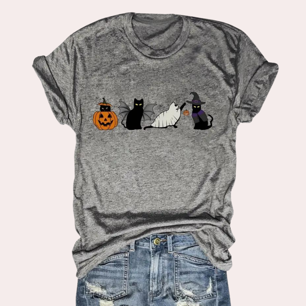 Kati - Slavnostní halloweenské tričko pro dámy