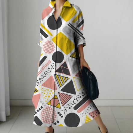Martha - Elegantní košilové šaty pro ženy