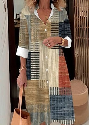 Amy - Elegantní košilové šaty