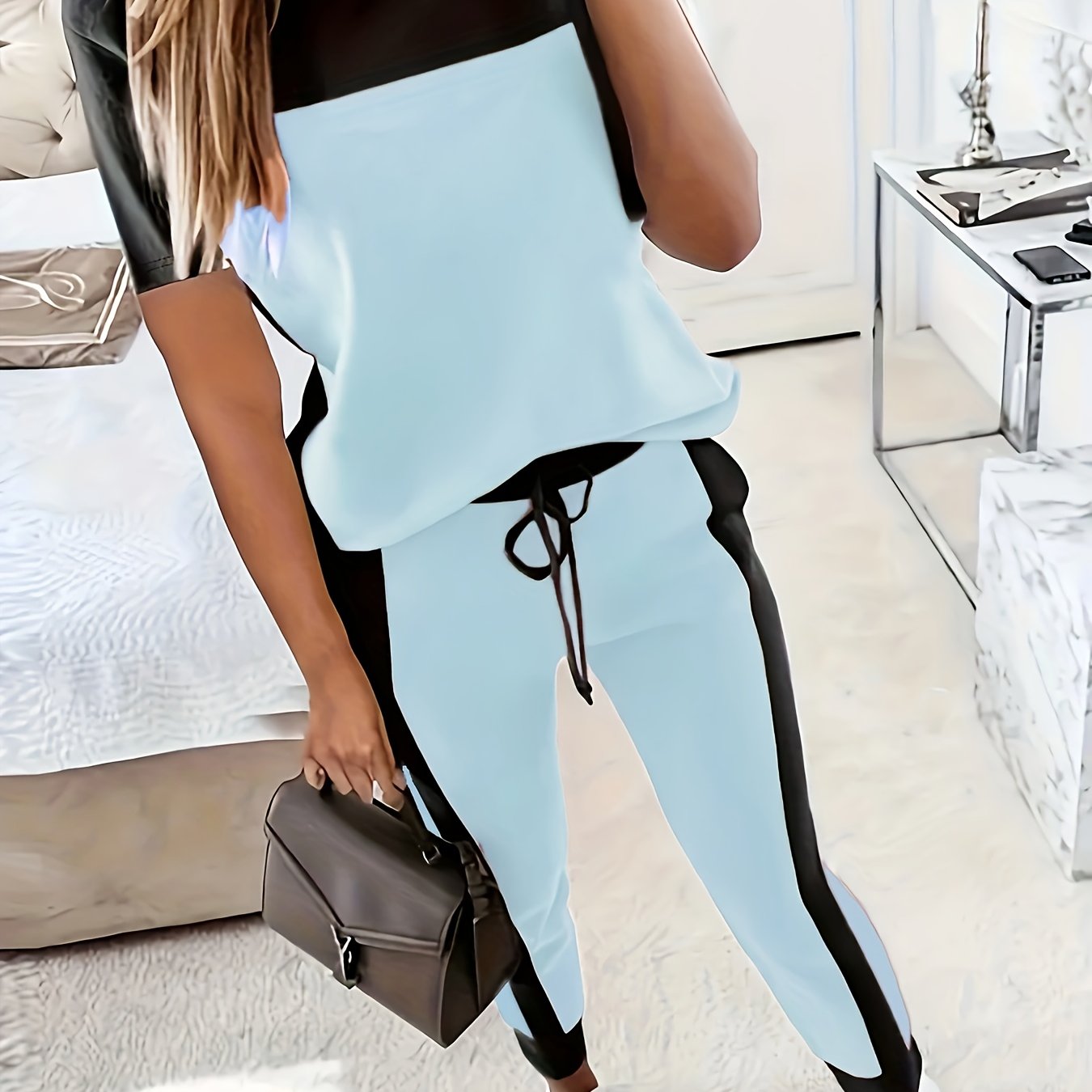 Sada triček pro volný čas - kulatý výstřih a regular fit střih