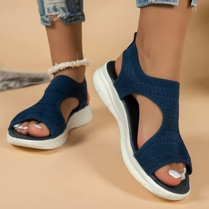 Celine - Jednobarevné sandály Slip-on