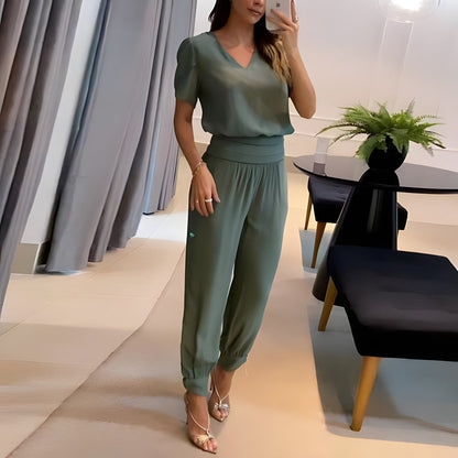 Lilith Set - Stylová souprava košile a kalhot