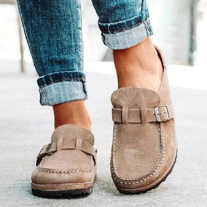 Luiz - Moderní sandály z vintage kůže