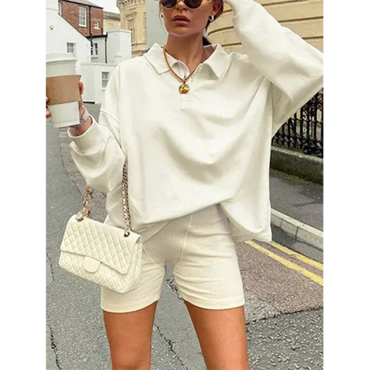 Shanna | Mikina s vysokým límcem pro ženy Oversized