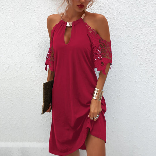 "Vanessa" Elegantní a stylové krajkové šaty