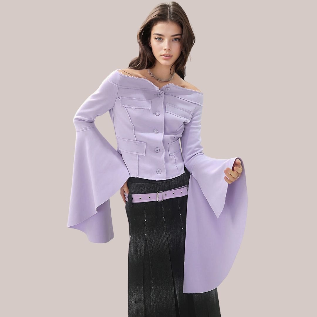 Vale - Elegantní top s korzetovými detaily