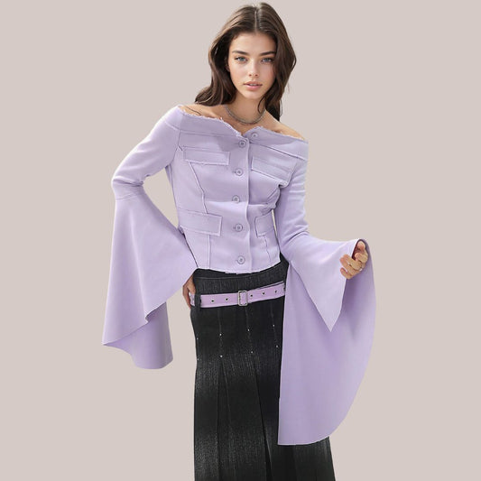 Vale - Elegantní top s korzetovými detaily