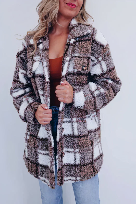 Giovanna | Elegantní, teplý a pohodlný dámský kabát z polar fleece