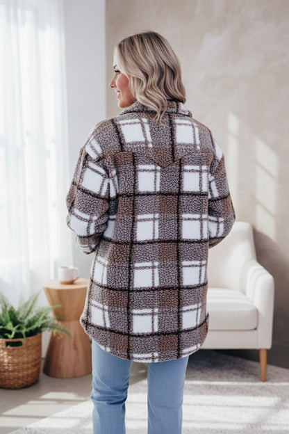 Giovanna | Elegantní, teplý a pohodlný dámský kabát z polar fleece