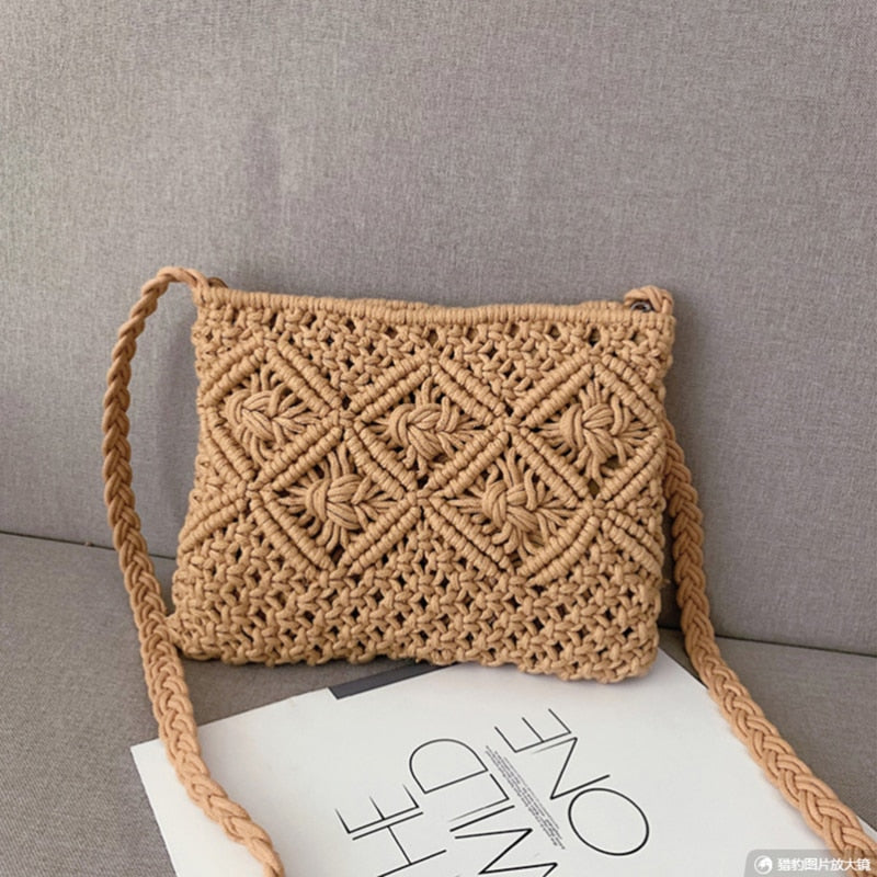 Vardi Dante™ Gwen Woven Shoulder Bag | Letní a stylová dámská kabelka