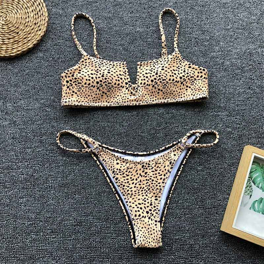 AquaLivv - Brazilské bikiny s výstřihem do V