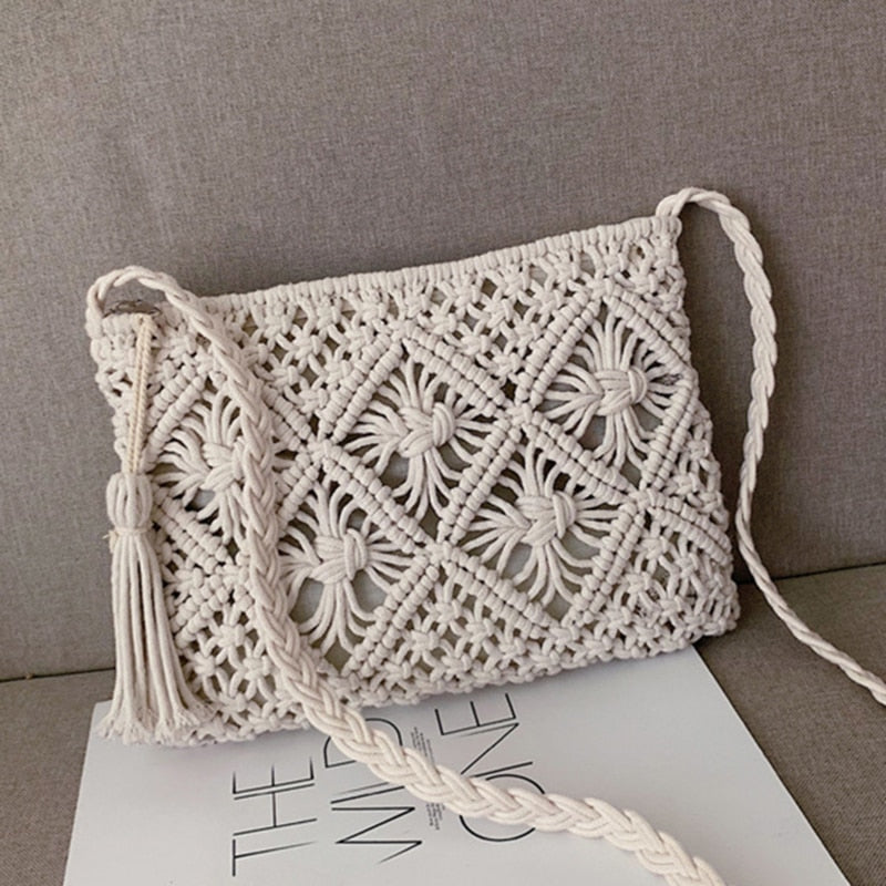 Vardi Dante™ Gwen Woven Shoulder Bag | Letní a stylová dámská kabelka