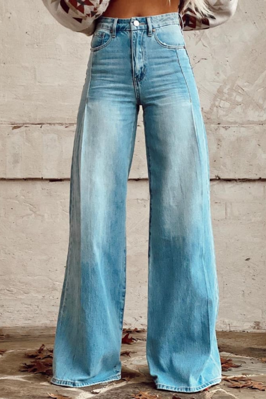 Vintage boho dámské látkové kalhoty