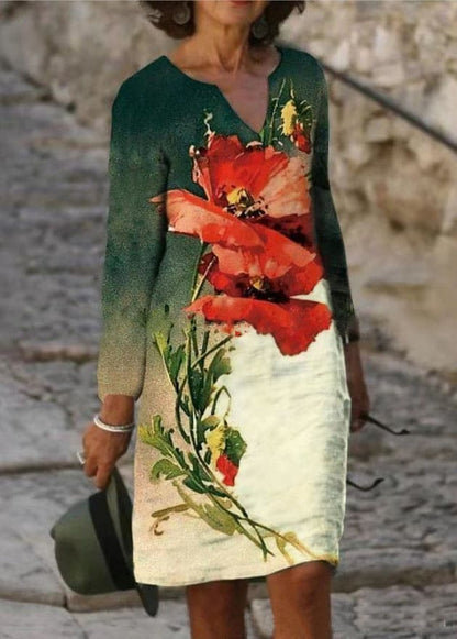 Louise - Lehké bavlněné šaty s elegantním vzorem