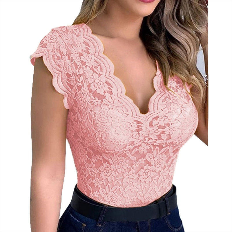 Vardi Dante™ Kyra Lace Top | Sexy a elegantní top pro ženy