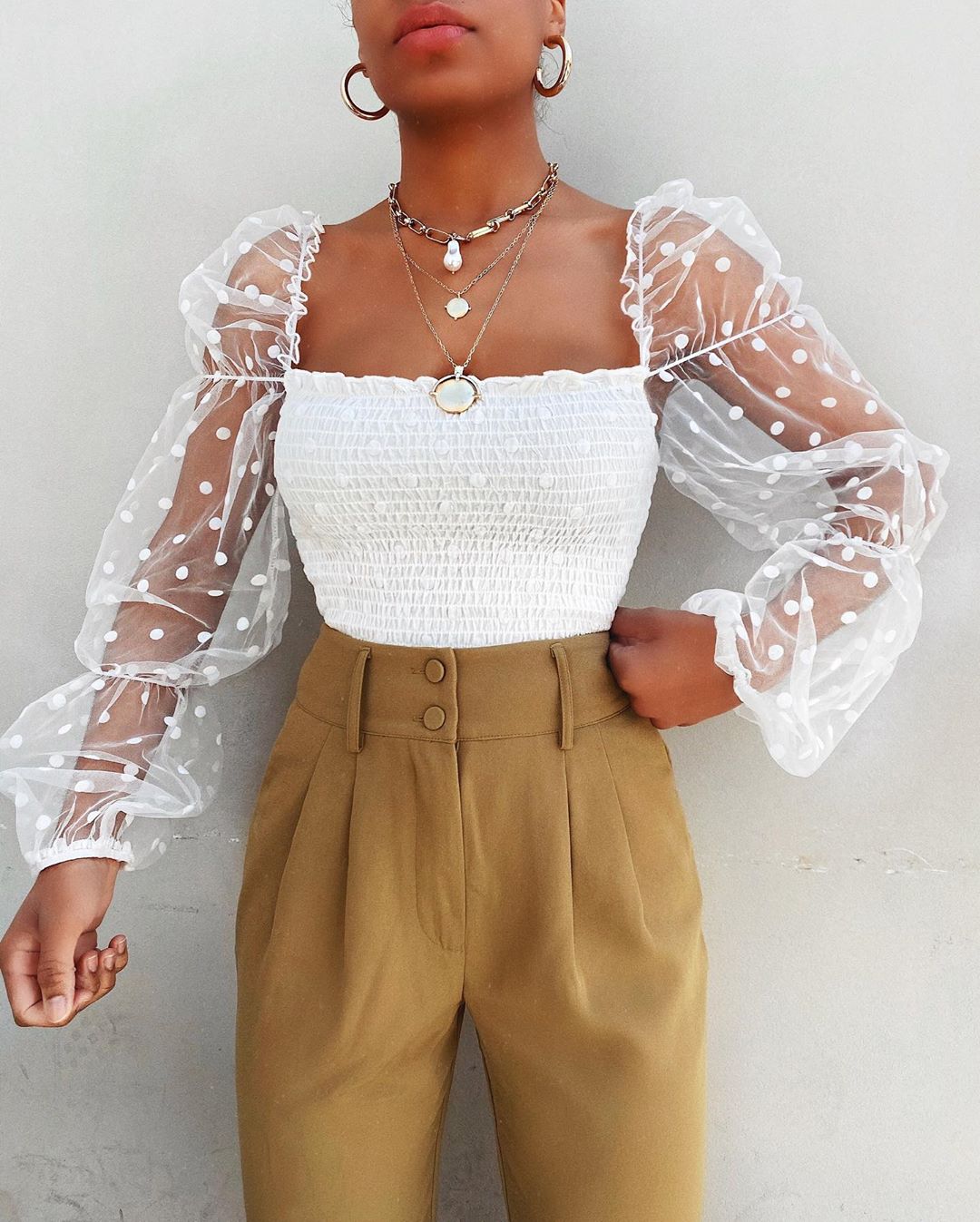 Vardi Dante™ Tiffany Top with Mesh | Jedinečný a stylový dámský top