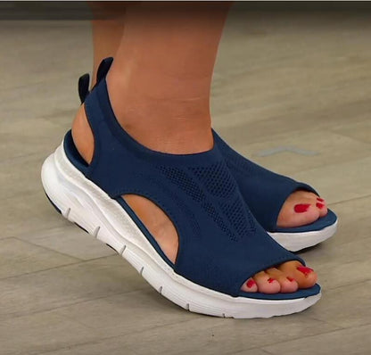 Pohodlné sandály Slip-On