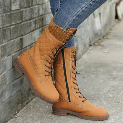 Midi zimní boty s tkaničkami | Pirona Boots