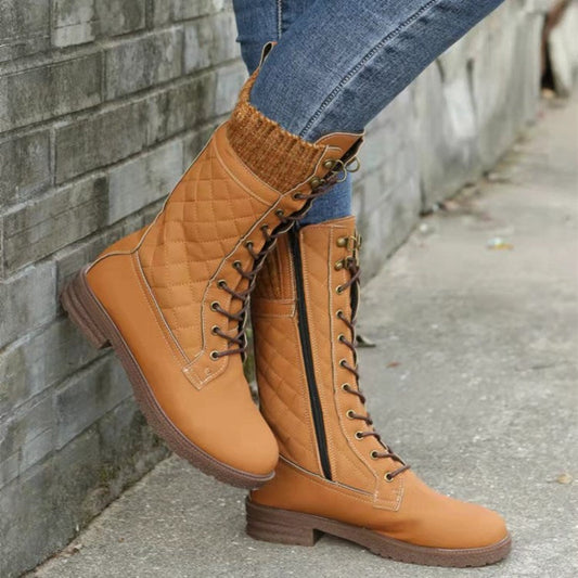 Midi zimní boty s tkaničkami | Pirona Boots