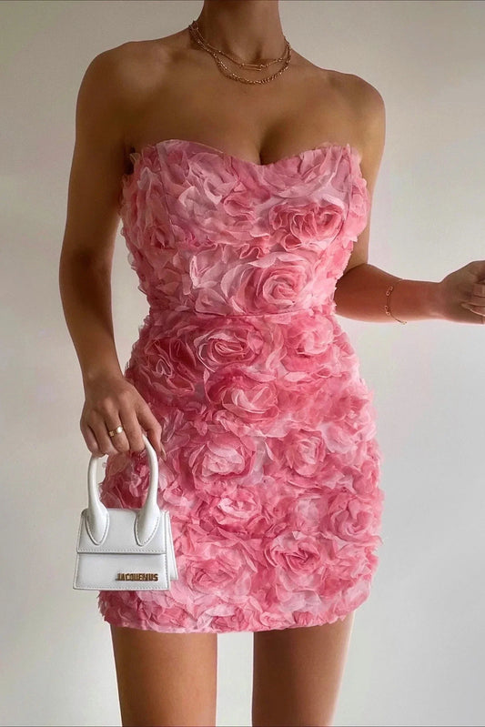 Elizabeth - Elegantní šaty bez ramínek