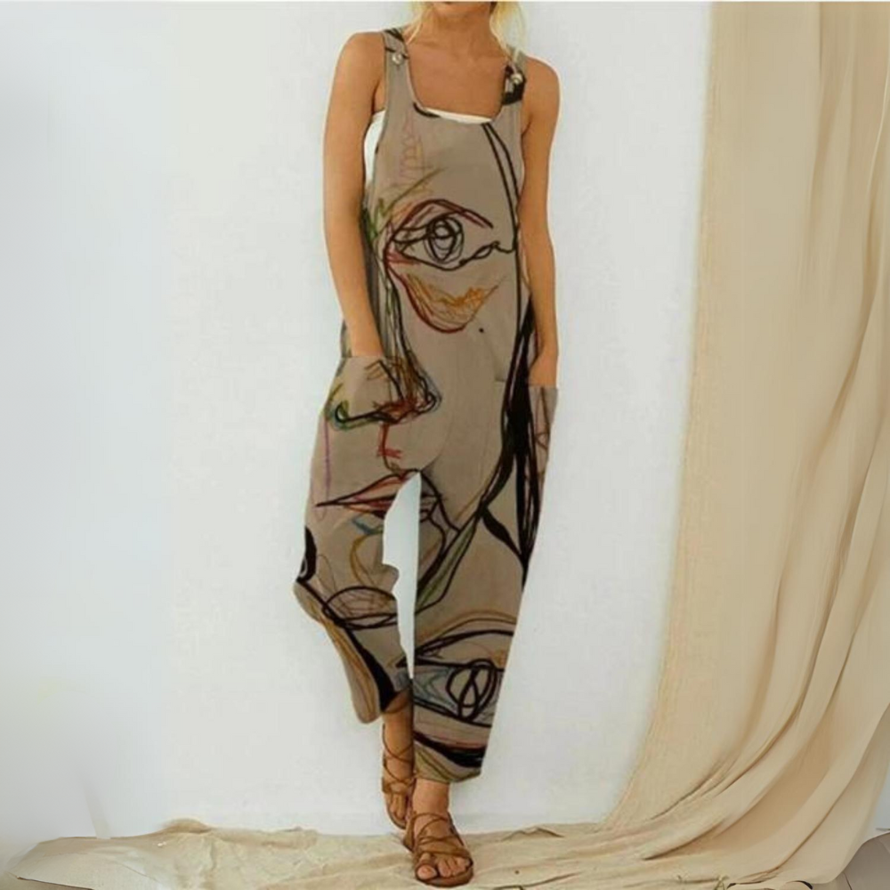 Katia - Elegantní barevný overal