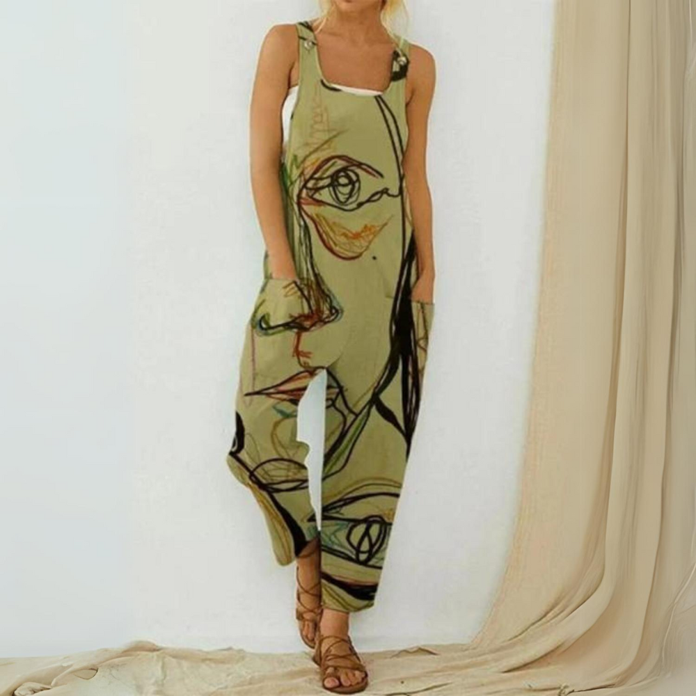 Katia - Elegantní barevný overal