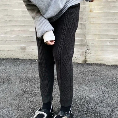 Elegantní vzorované kalhoty pro ženy