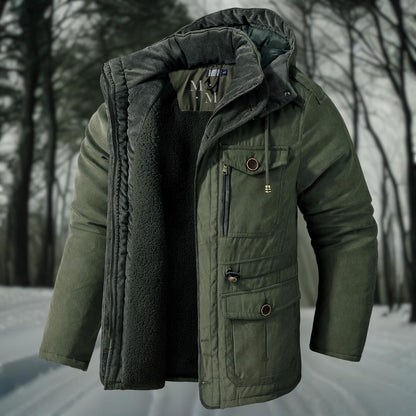 UrbanSherpa - Bavlněná bunda se stylem a hřejivostí
