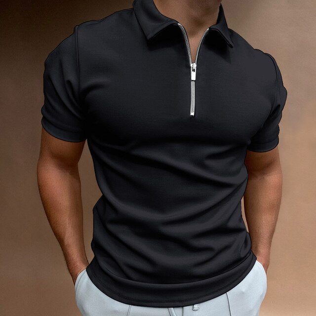 Eden Gents Polo | Pánská polokošile na zip Casual