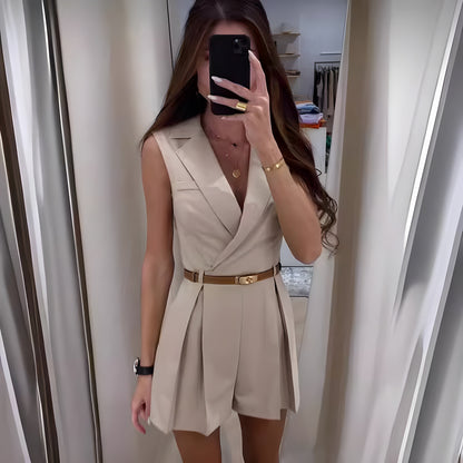 Marga - Elegantní overal bez rukávů