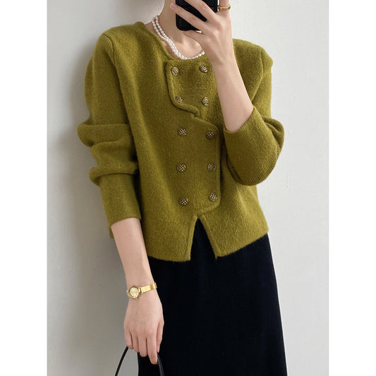 Vanessia - Elegantní svetr s knoflíky pro ženy