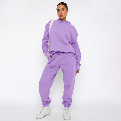Heidi fashion | Oversized mikina s kapucí a tepláková souprava